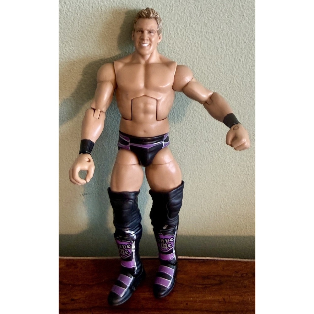 2010 Mattel WWE Elite Series 4 Chris Jericho Wrestling Action Figure Purple